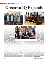 MT Nov-23#28 TECH INSIGHTS GREENSEA IQ
Greensea IQ Expands
The Greensea