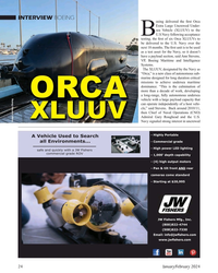 MT Jan-24#24 INTERVIEW BOEING
oeing delivered the ?  rst Orca 
Extra