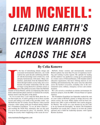 MT Jan-24#35 JIM MCNEILL:
LEADING EARTH’S 
CITIZEN WARRIORS 
ACROSS THE