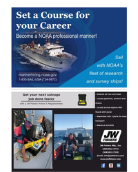 MT Mar-24#7  Career
Become a NOAA professional mariner!
Sail 
with NOAA’s