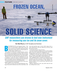 MT May-24#34  instrument 
for measuring sea ice and its snow cover.
By