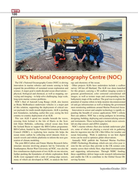 MT Sep-24#8 MTR 
100
UK’s National Oceanography Centre (NOC)
The UK’s