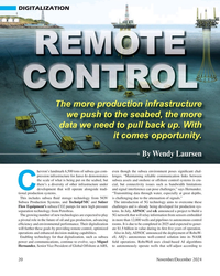 MT Nov-24#20  Systems, and TechnipFMC and Sulzer  The introduction of 5G