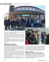MT Mar-25#48  Stan-
cavish. “Defense manufacturing offers stable, well-paying
