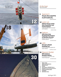 MT Jul-25#2  
an Ultra-Large AUV
   UL-AUVs in maritime defense
By