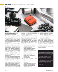 MT Jul-25#42  and I2C interfaces on-board,   (AUVs), sensor buoys
Key product