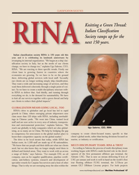 MP Q4-11#47  SOCIETIES Italian classification society RINA is 150