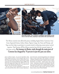 MP Q2-14#29  affected by piracy, including Angola, Benin, Cameroon, Ivory