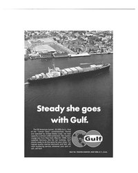 MR Aug-69#2nd Cover  of call, call Gulf. GULF OIL TRADING COMPANY, NEW YORK, N