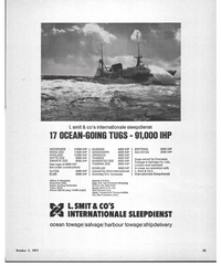 MR Oct-71#23  in U.S.A.: 
East: Phs. van Ommeren Shipping 
(U.S.A.)