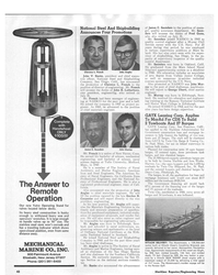 MR Sep-73#38 . 
He will report to George Uberti, chief marine 
engineer