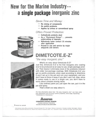 MR Dec-73#4th Cover  package inorganic zinc 
DIMETCOTE 
DO INORGANIC ZINC