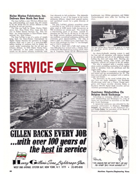 MR May-74#44 Halter Marine Fabricators, Inc. 
Delivers New North Sea