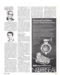 MR Jul-15-74#41  of engineering, and 
Garry L. Davis was appointed