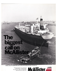 MR May-15-77#1  York harbor, 285,000 dwt 
McAllister Brothers, Inc. Towing