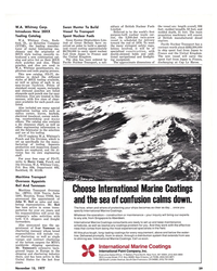 MR Nov-15-77#27  at Cap Le Havre. 
Choose International Marine Coatings 
and