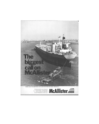MR Mar-78#1  York harbor, 285,000 dwt. 
McAllister Brothers, Inc. Towing