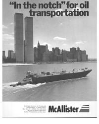 MR Oct-78#1  for oil transportation 
McAllister Brothers, Inc. Towing
