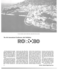 MR Apr-80#34 The new convention center at Monte Carlo, where Ro-Ro 