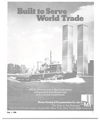 MR May-80#7 Moran leads the way in New York harbor 
with powerful and