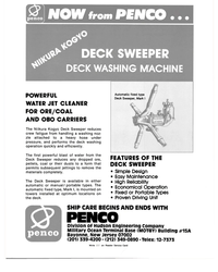 MR Oct-83#2nd Cover  PENCO 
Division of Hudson Engineering Company 
Military Ocean