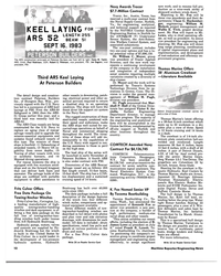 MR Nov-15-83#10 KEEL LAYING for 
ADC CO LENGTH 255 
AKb DC BEAM 51