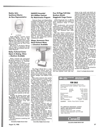 MR Aug-15-85#35  
Hagglunds Cargo Cranes 
ASEA Hagglunds, Inc. is offering