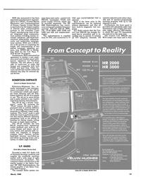 MR Mar-89#19  radar 
systems from Kelvin Hughes provide a 
unique