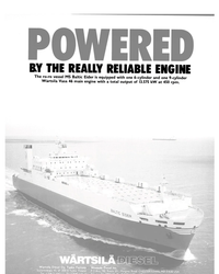 MR Jul-90#16  and one 9-cylinder 
Wartsila Vasa 46 main engine with