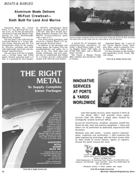 MR Jan-91#40 , Inc. is part of 
the Trinity Marine Group, Gulf-
port, Miss