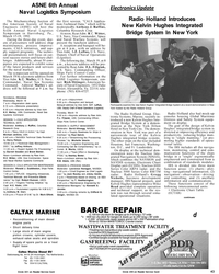 MR Mar-92#43  Holland Introduces 
New Kelvin Hughes Integrated 
Bridge