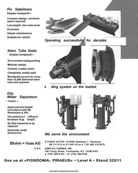 MR May-92#27 Blohm+Voss SIMPLEX-COMPACT® and TURBULO worldwide 
Fin