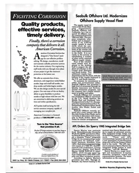 MR May-94#14  subsidiary of 
American Oilfield Divers, Inc. 
"GALVALUM®