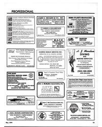 MR May-94#81 PROFESSIONAL 
b0 
LEADERS IN MARINE DESIGN SOFTWARE