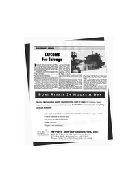 MR Oct-95#64 ELECTRONICS UPDATE 
SATCOMS 
For Salvage 
Today