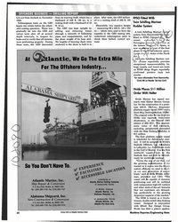 MR Apr-97#34  Fax: (334) 690-7107 
Alabama Shipyard, Inc. 
New