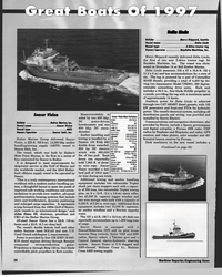 MR Jan-98#26  Marine Group. 
All-steel Seacor Vision has a 52-ft. (16-m)