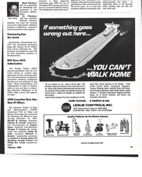 MR Feb-98#27  
Whistle Controls 
Duplex Strainer 
