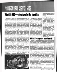 MR Oct-98#32  Wartsila Diesel and 
New Sulzer Diesel has entailed the