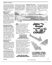 MR May-00#19  Contract 
Schlumberger Oilfield Services 
received two multi-mill