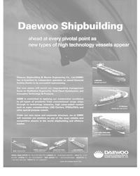 MR Dec-00#8 www.daewooshipbuilding.com 
Daewoo Shipbuilding 
ahead