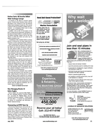 MR Jul-01#21  of publications and 
electronic products. 
MARITIME m REPORTER