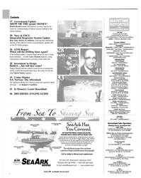 MR Jul-03#2  
41 In Memory: Lester Rosenblatt 
46 2003 DIESEL