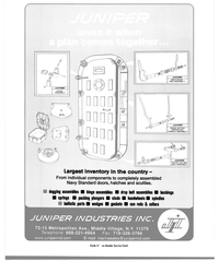MR Aug-03#3rd Cover  • con rods & collars 
JUNIPER INDUSTRIES INC. 
72-15 Metropolitan