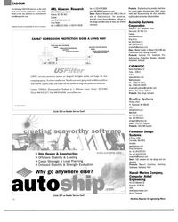 MR Jul-04#18 , Autoplate, 
Autopower, Autoload 
CADMATIC 
Itainen