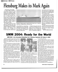 MR Sep-04#37  Line trail-
erships of the Tor Magnolia class. 
Flensburger