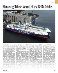 MR Oct-05#41  of the
3,831 lane-meter Tor Magnolia breed
for DFDS.
The