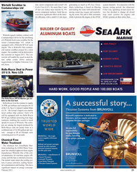 MR Feb-11#29  U.S. Navy LCS 
The Rolls-Royce MT30 Marine gas tur-
bine on