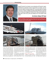 MR Sep-13#3rd Cover  platform supply  vessels.?  Ben Bordelon, Bollinger?s EVP, Repair