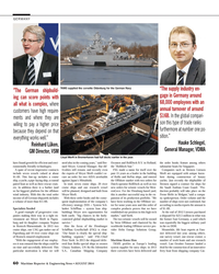 MR Aug-14#60  Singapore.Companies such as Bremen Lürssen Werft are equipped